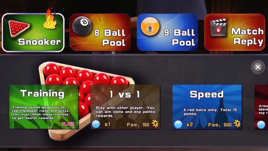 Скриншот 1 к игре SnookerWorld