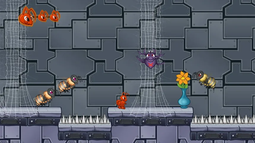 Скриншот 2 к игре Ant-gravity: Tiny's Adventure
