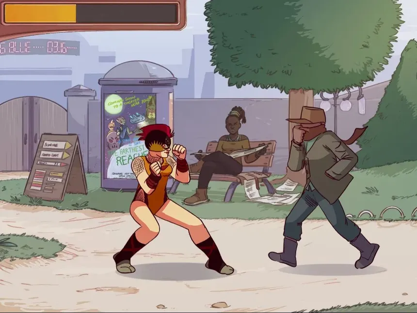 Скриншот 4 к игре Honey Rose: Underdog Fighter Extraordinaire