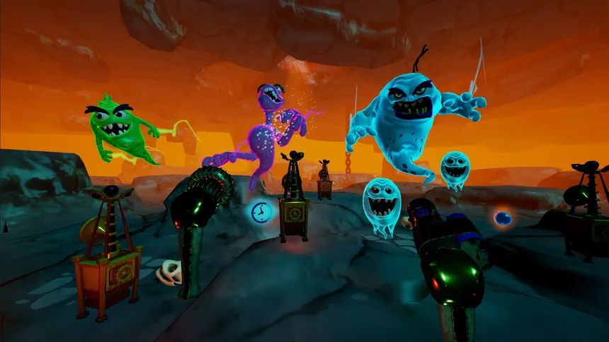 Скриншот 1 к игре Unruly Ghouls