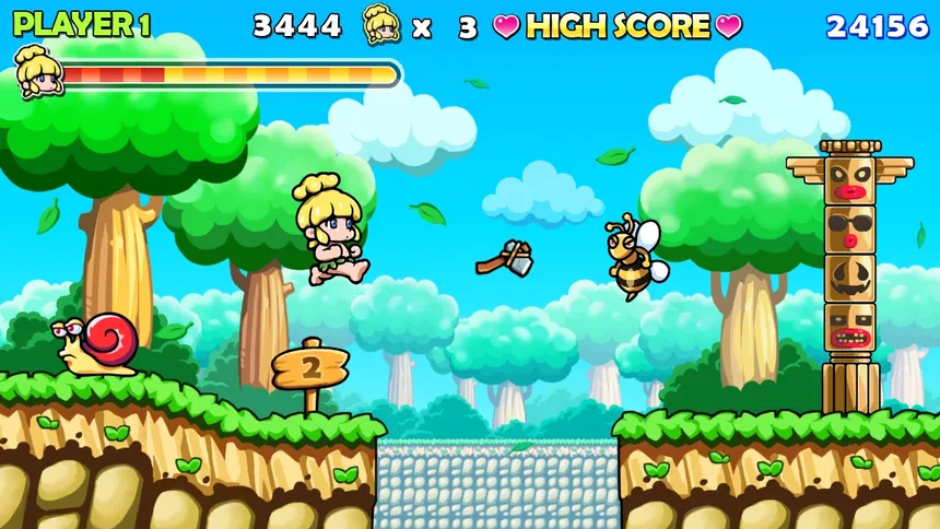 Скриншот 3 к игре Wonder Boy Returns