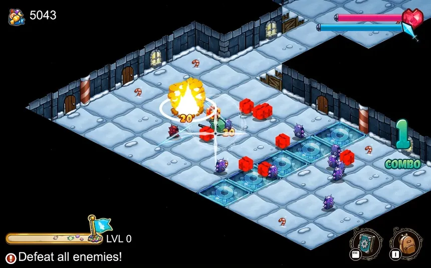 Скриншот 1 к игре Slashy Hero