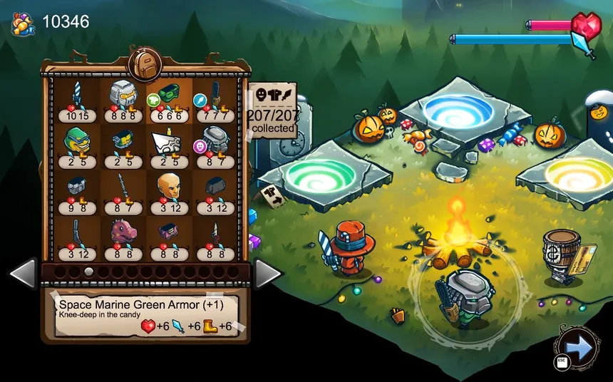 Скриншот 2 к игре Slashy Hero