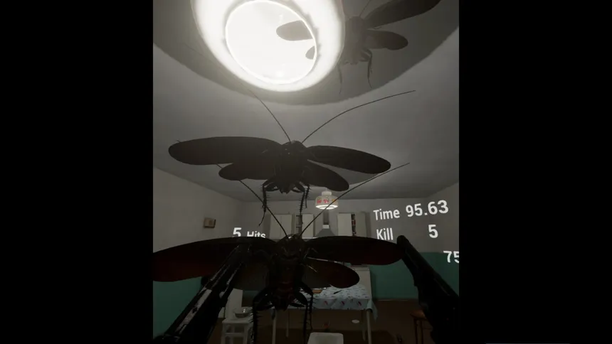 Скриншот 1 к игре Cockroach VR