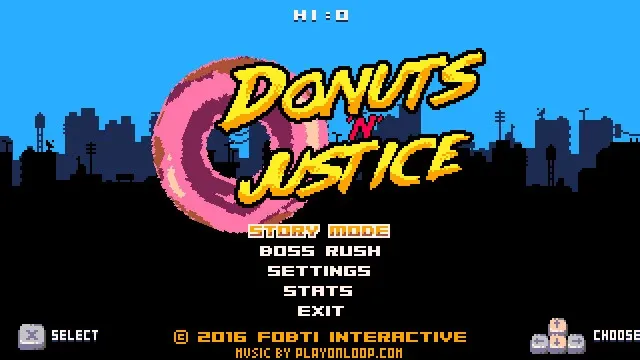 Скриншот 1 к игре Donuts'n'Justice