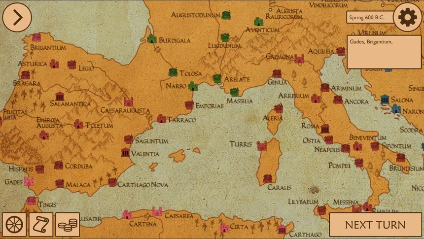 Скриншот 1 к игре The Legions of Rome