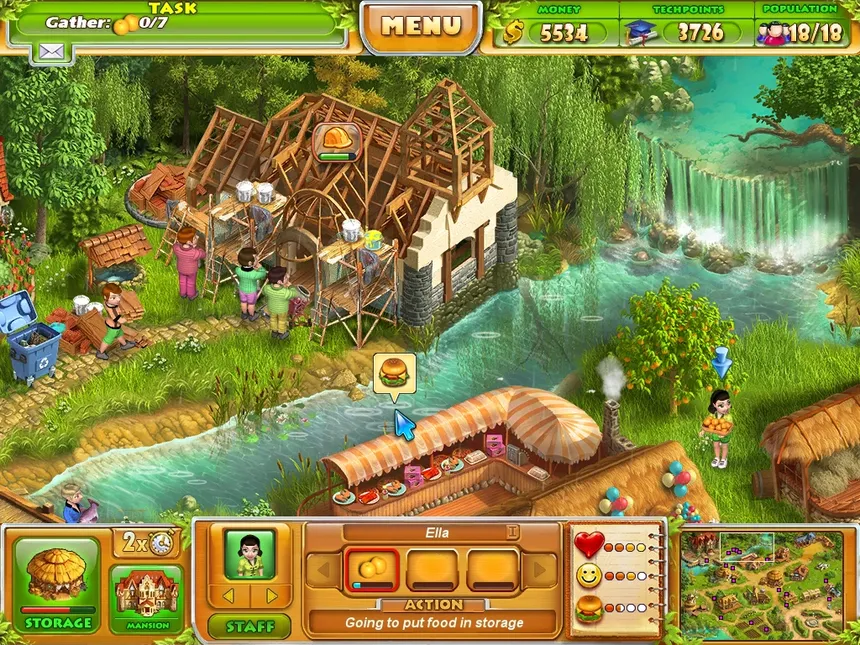 Скриншот 2 к игре Farm Tribe 2