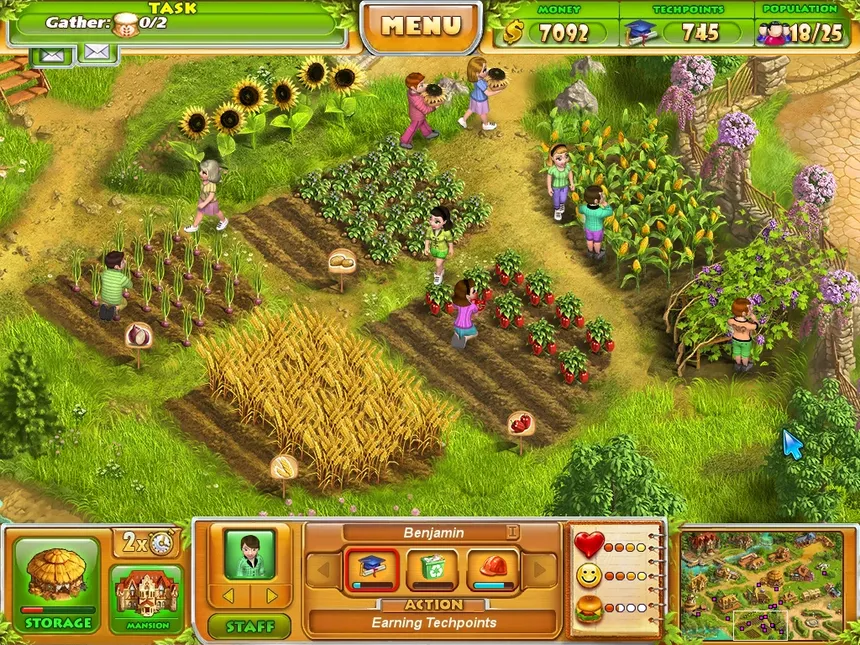 Скриншот 3 к игре Farm Tribe 2