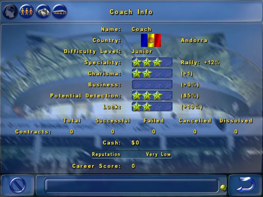 Скриншот 4 к игре Tennis Elbow Manager