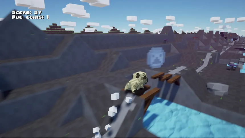 Скриншот 3 к игре Turbo Pug 3D