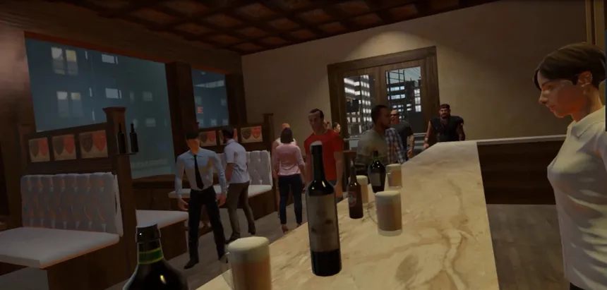 Скриншот 2 к игре Drunkn Bar Fight