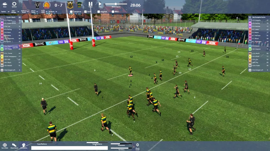 Скриншот 2 к игре Rugby Union Team Manager 2017