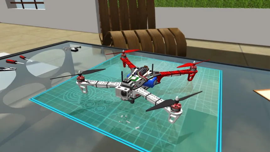 Скриншот 1 к игре Multirotor Sim 2