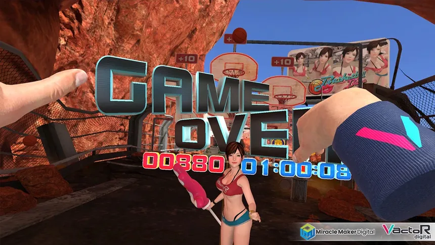 Скриншот 2 к игре Basketball Babe VR