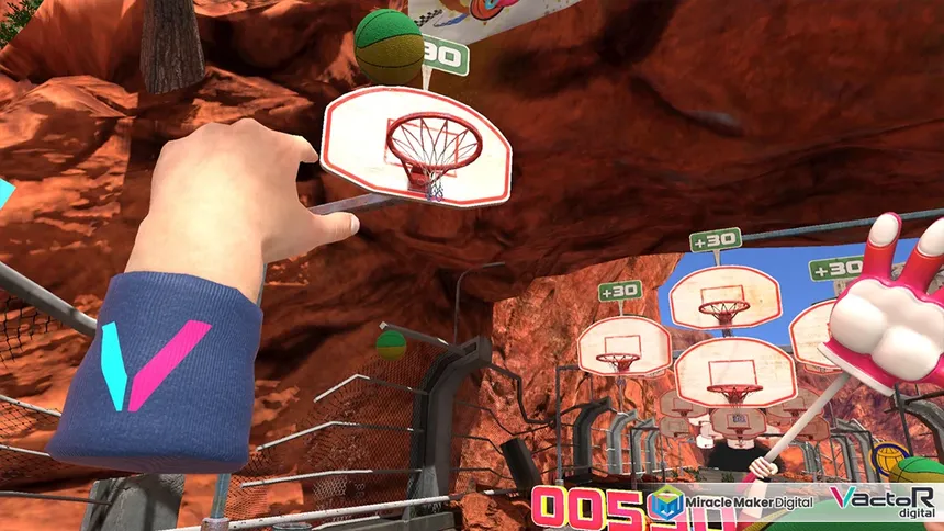 Скриншот 3 к игре Basketball Babe VR