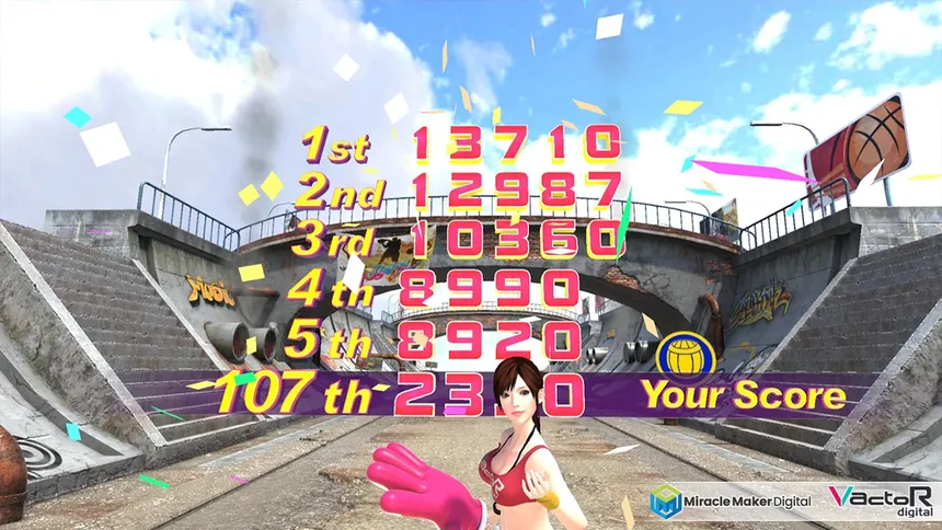 Скриншот 4 к игре Basketball Babe VR