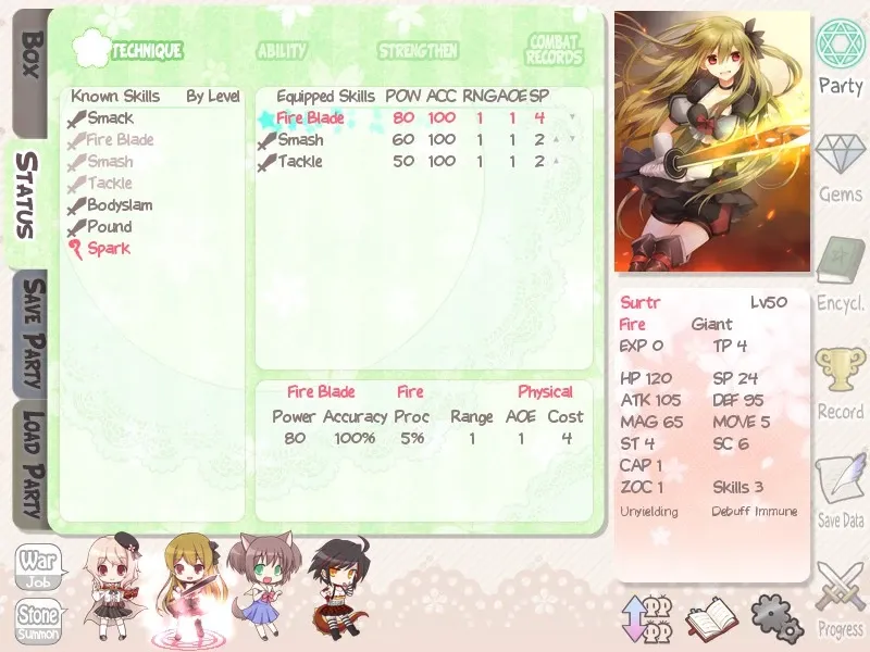 Скриншот 5 к игре Moékuri: Adorable + Tactical SRPG