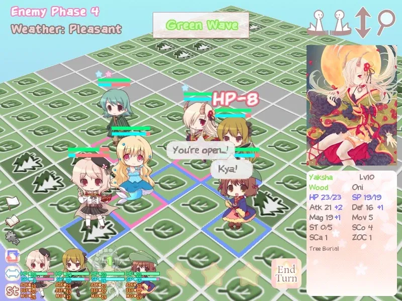 Скриншот 8 к игре Moékuri: Adorable + Tactical SRPG
