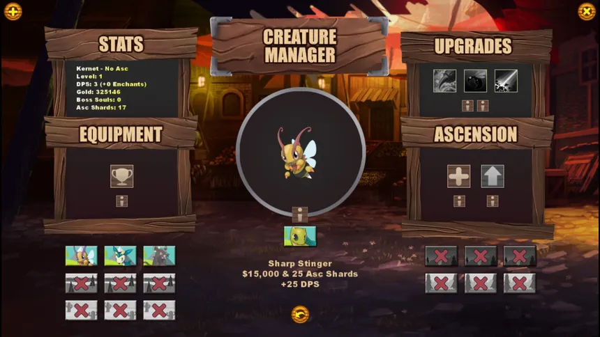 Скриншот 4 к игре Creature Clicker - Capture, Train, Ascend!