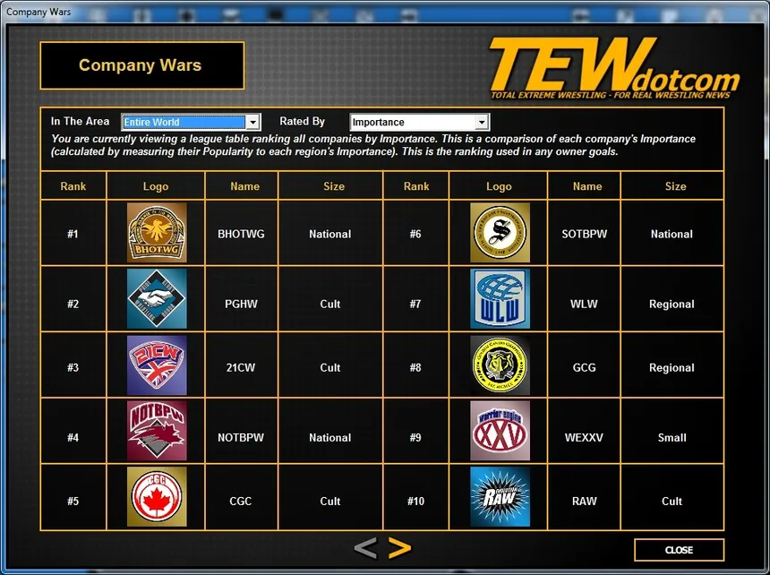 Скриншот 6 к игре Total Extreme Wrestling 2013