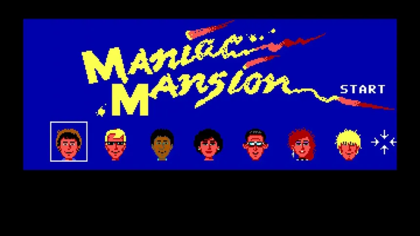 Скриншот 1 к игре Maniac Mansion