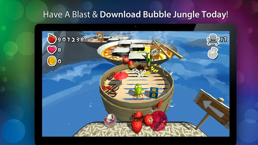 Скриншот 4 к игре Bubble Jungle