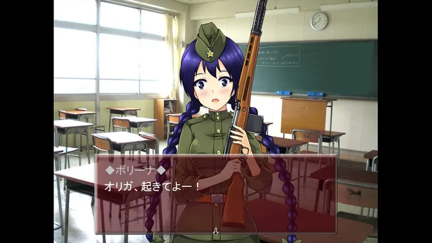 Скриншот 5 к игре HEBEREKE!: March! Red Army Girls' Brigade