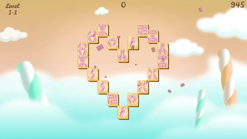 Скриншот 3 к игре Sweet Candy Mahjong