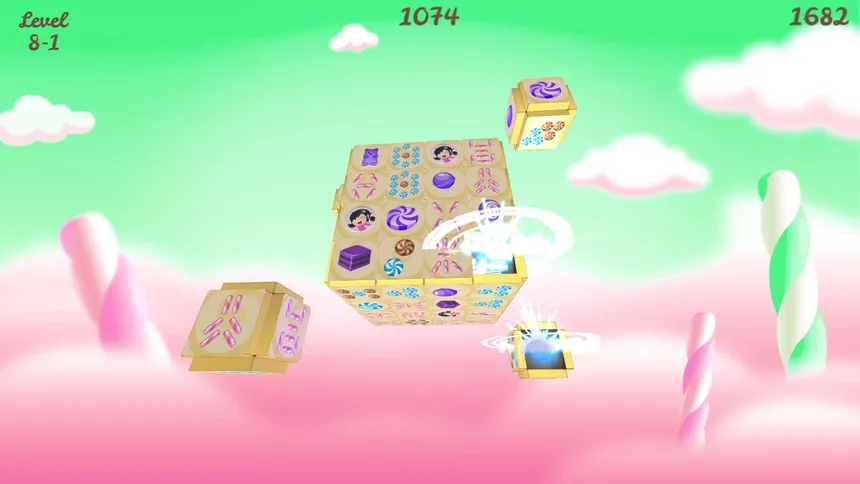Скриншот 4 к игре Sweet Candy Mahjong