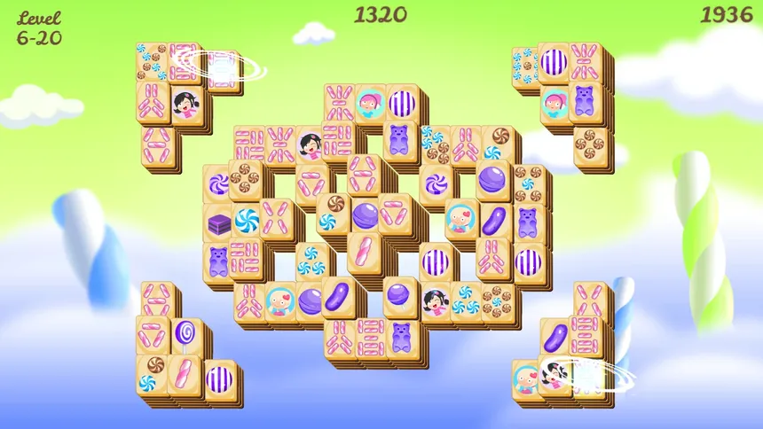 Скриншот 5 к игре Sweet Candy Mahjong