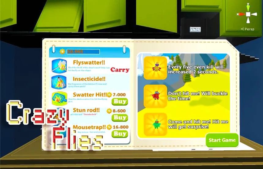Скриншот 2 к игре CrazyFlies