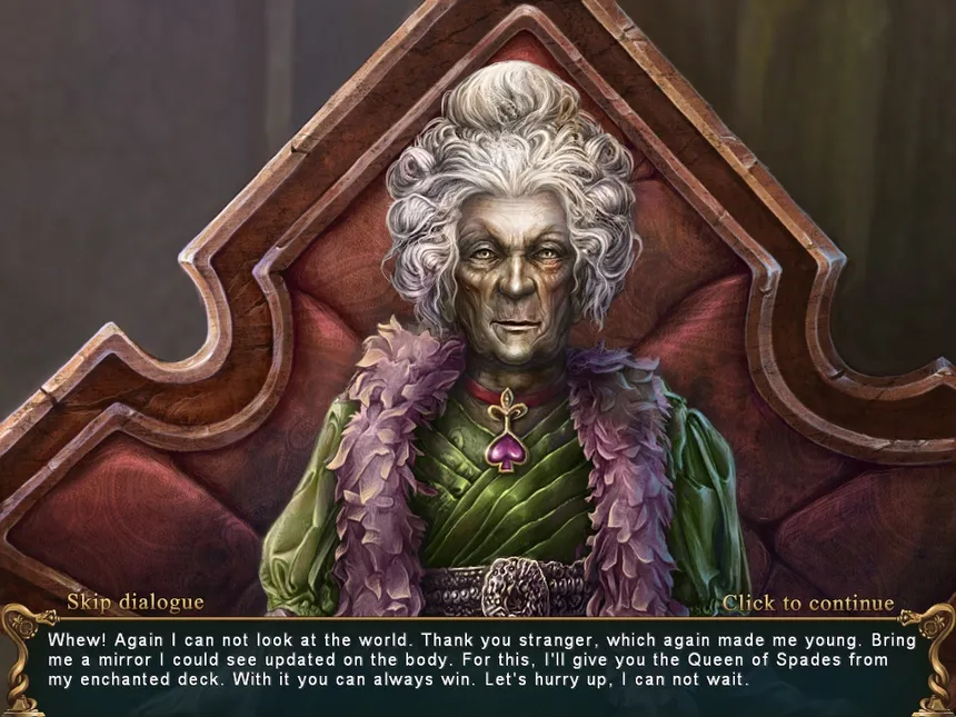 Скриншот 1 к игре Haunted Legends: The Queen of Spades Collector's Edition