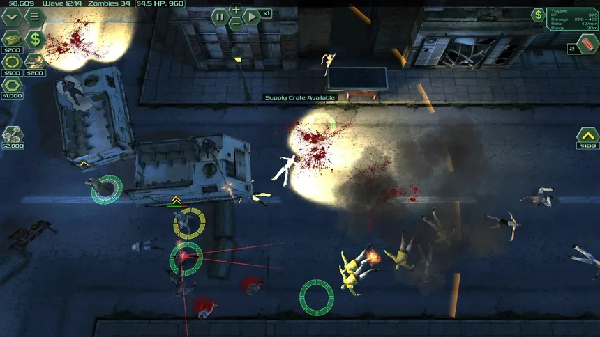 Скриншот 1 к игре Zombie Defense