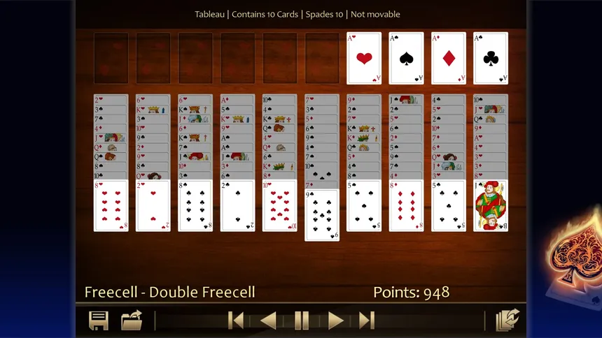 Скриншот 3 к игре Solitaire 220 Plus