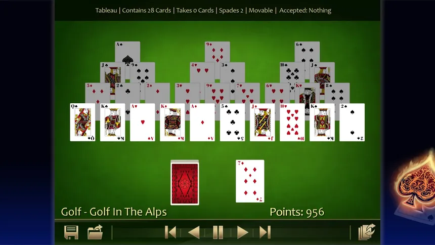 Скриншот 4 к игре Solitaire 220 Plus