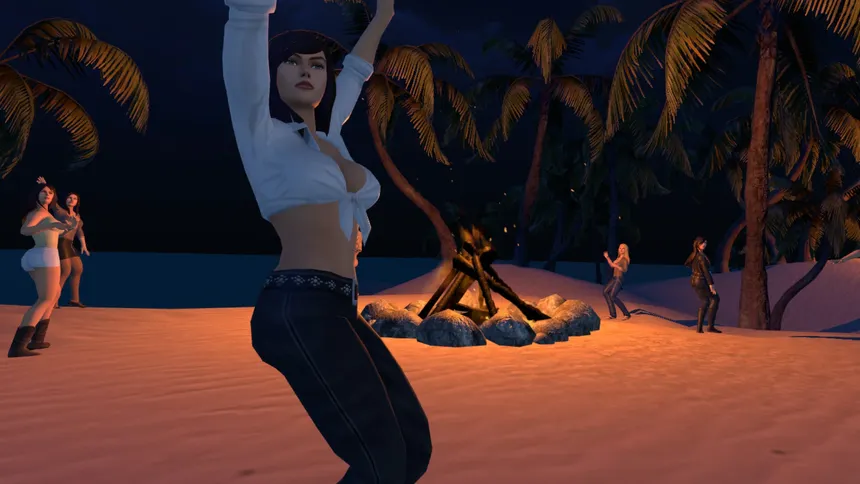 Скриншот 3 к игре Tropical Girls VR