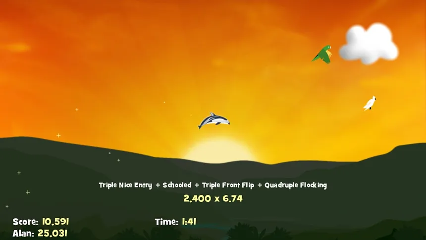 Скриншот 3 к игре Dolphin Up