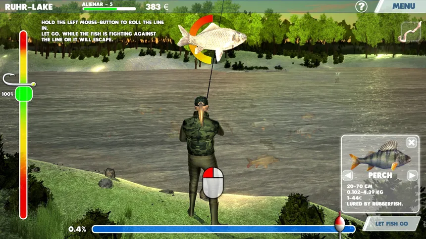 Скриншот 2 к игре 3D Arcade Fishing