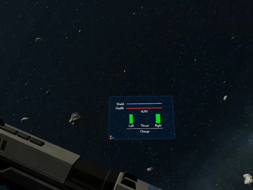 Скриншот 2 к игре Asteroid Blaster VR