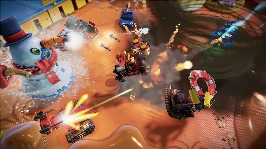 Скриншот 2 к игре Micro Machines World Series