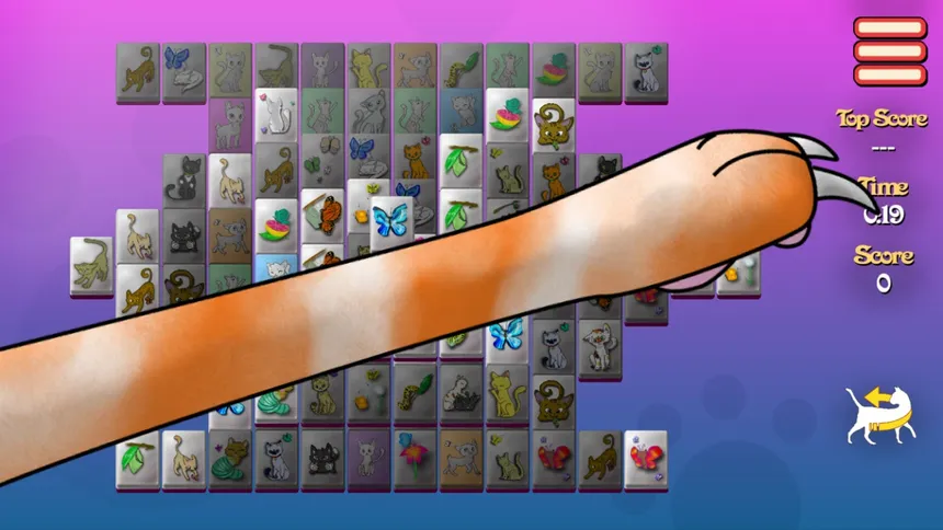 Скриншот 2 к игре Meow-Jong Solitaire