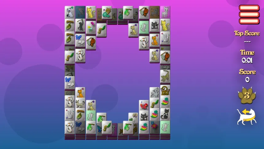 Скриншот 6 к игре Meow-Jong Solitaire