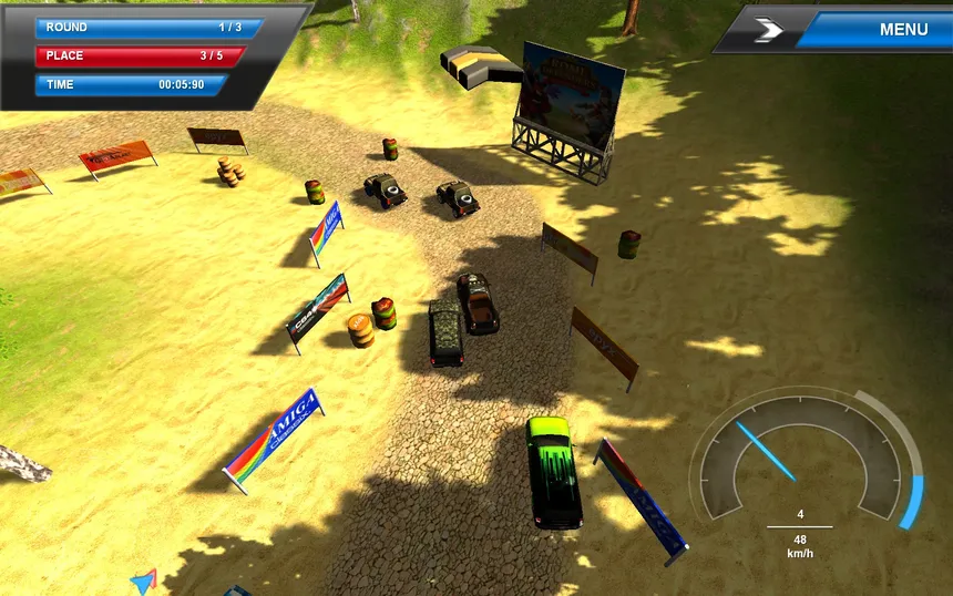 Скриншот 4 к игре 4x4 Offroad Racing - Nitro