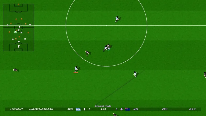 Скриншот 1 к игре Dino Dini's Kick Off Revival - Steam Edition