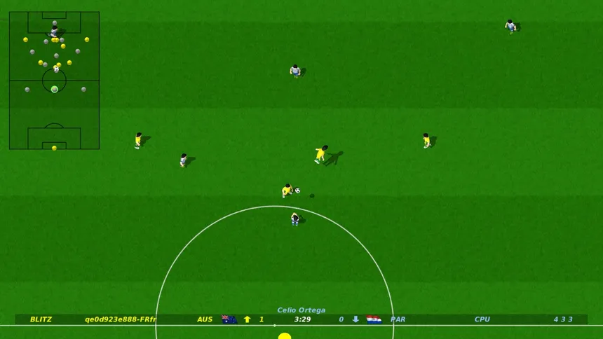 Скриншот 4 к игре Dino Dini's Kick Off Revival - Steam Edition