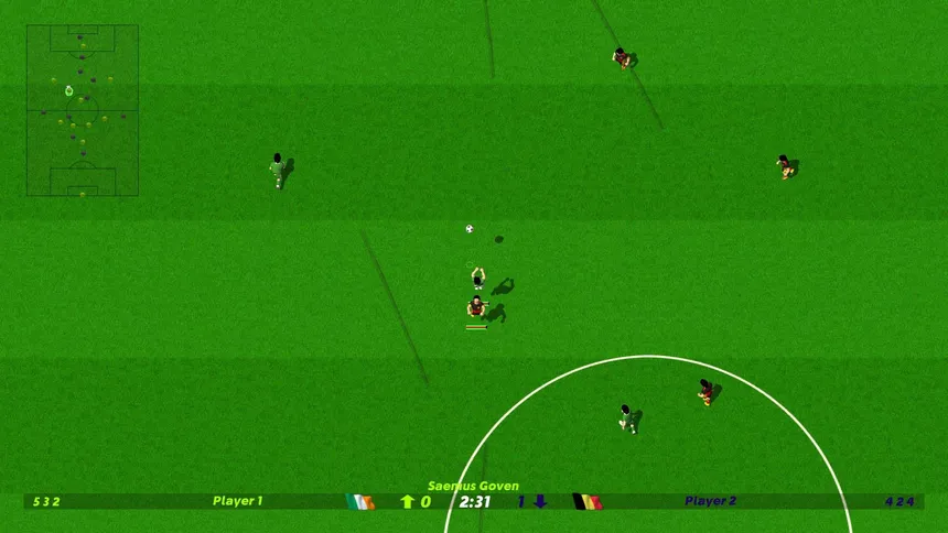 Скриншот 5 к игре Dino Dini's Kick Off Revival - Steam Edition