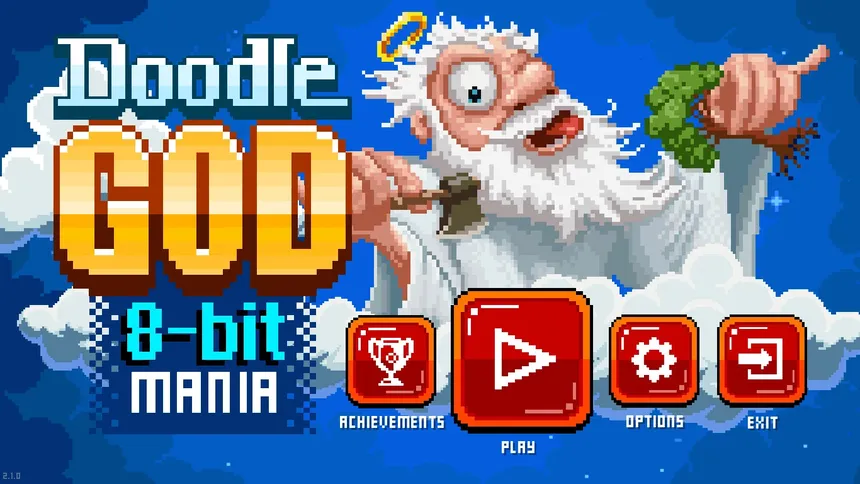Скриншот 1 к игре Doodle God: 8-bit Mania - Collector's Item
