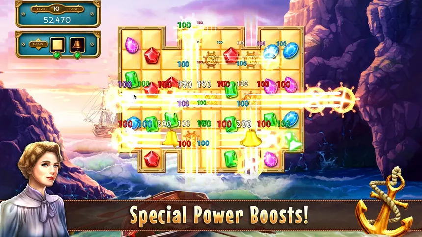 Скриншот 2 к игре Jewel Quest Seven Seas Collector's Edition