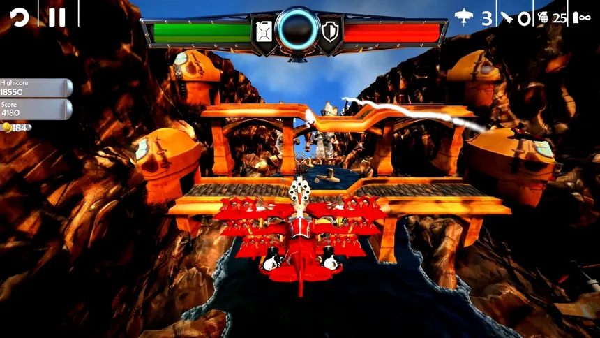 Скриншот 3 к игре Red Barton and The Sky Pirates