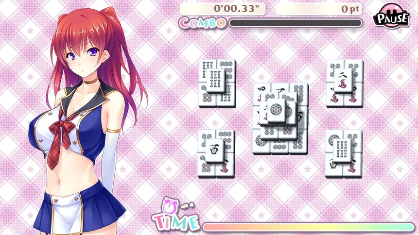 Скриншот 5 к игре Delicious! Pretty Girls Mahjong Solitaire